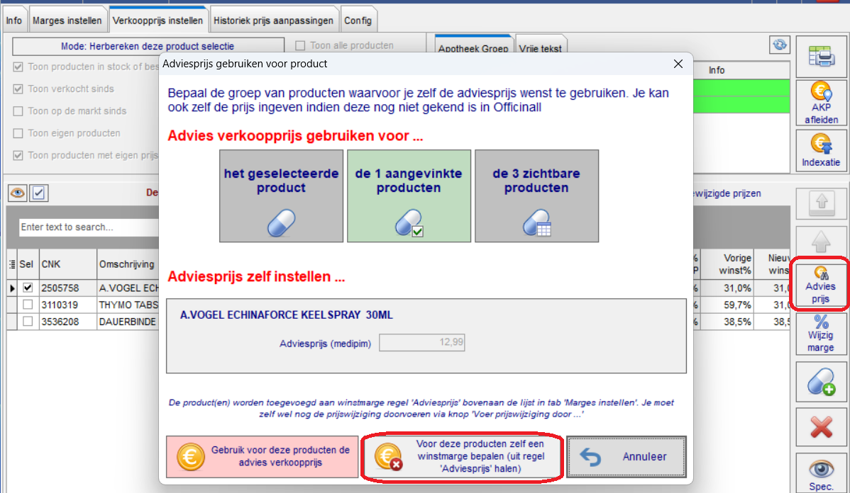 Adviesprijs