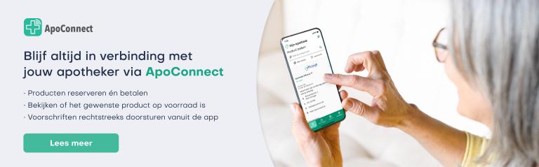 ApoConnect Promo banner nieuwsbrief