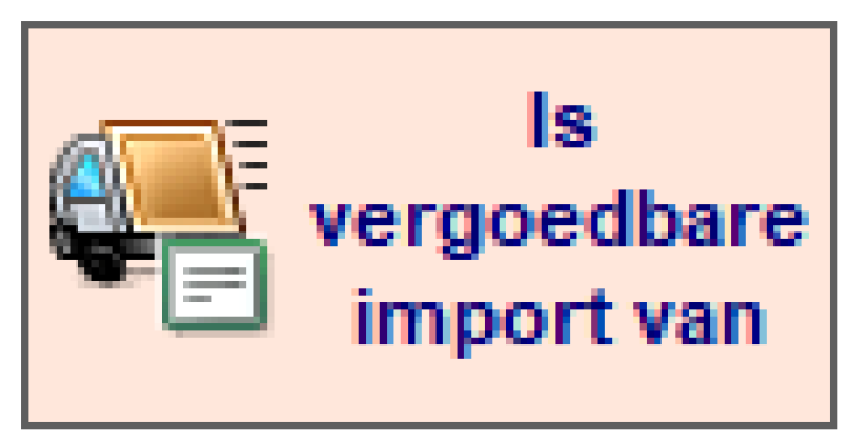 Knop die de gelijkaardige Belgische specialiteit weergeeft.