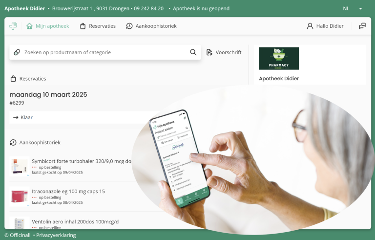 ApoConnect Smartphone én Webshop